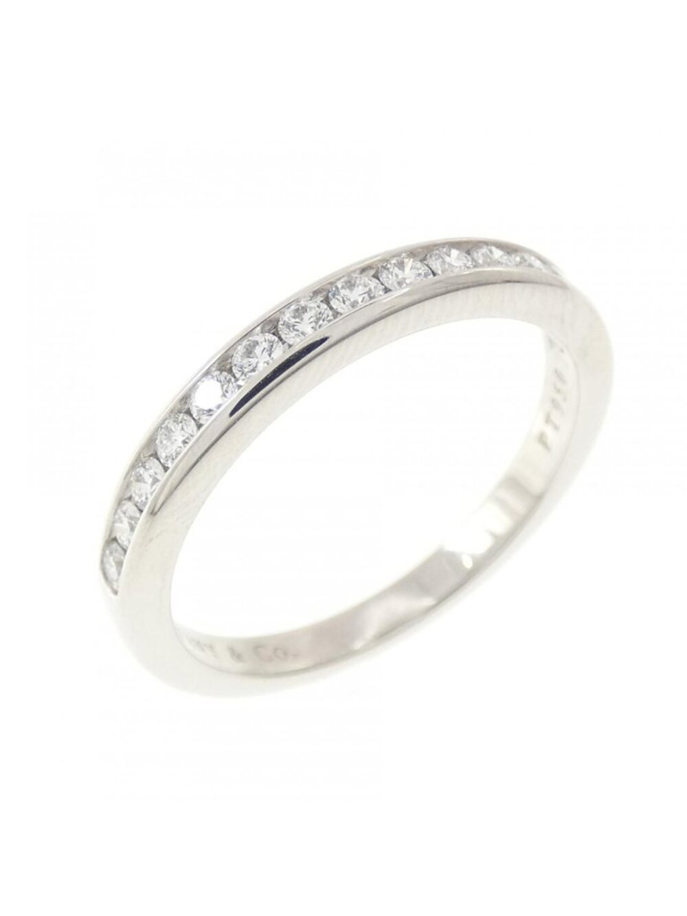 Tiffany & Co Half Circle Channel Setting Ring